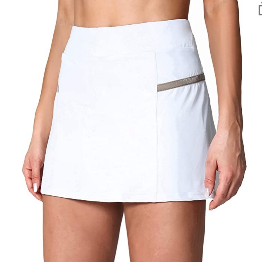 White tennis/ golf skirt